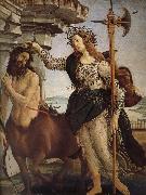 Sandro Botticelli Minerva and the Orc oil